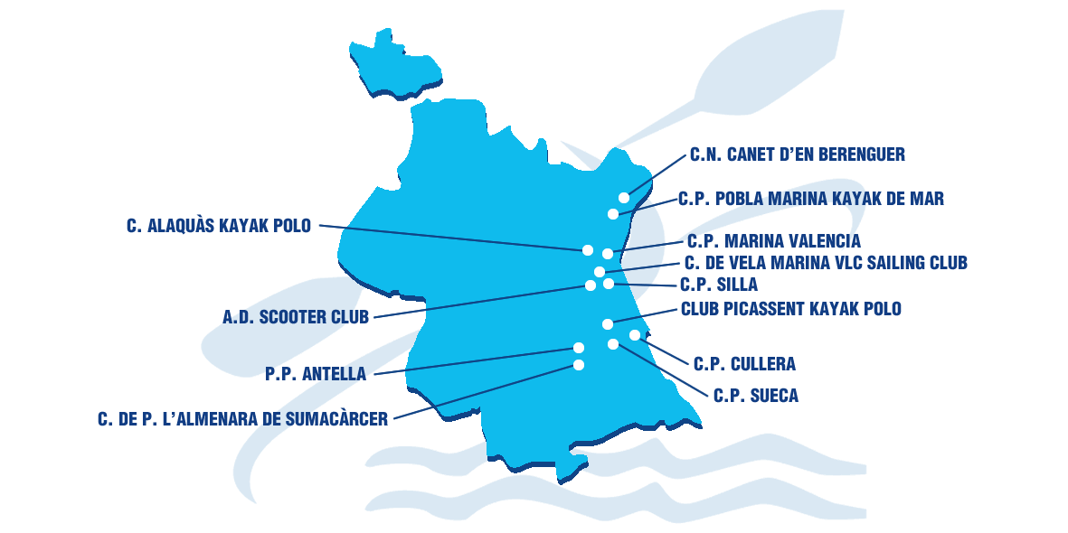 Clubes Federacio De Piraguisme De La Comunitat Valenciana